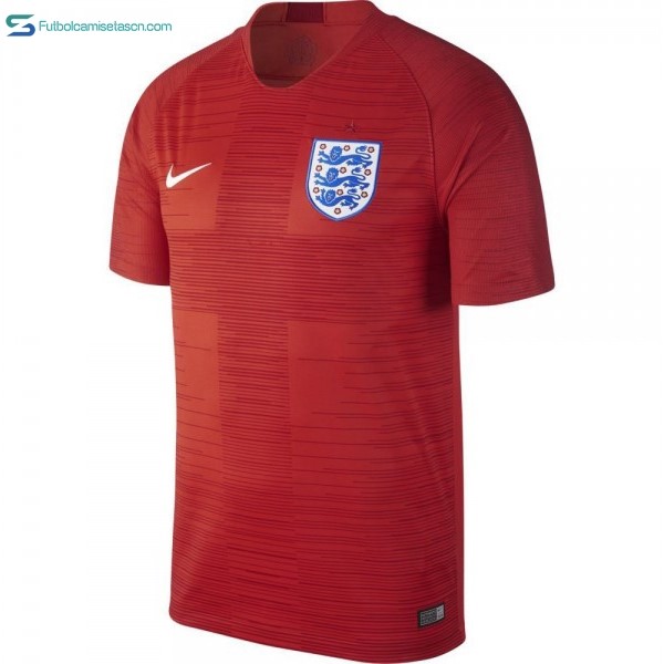 Camiseta Inglaterra 2ª 2018 Rojo